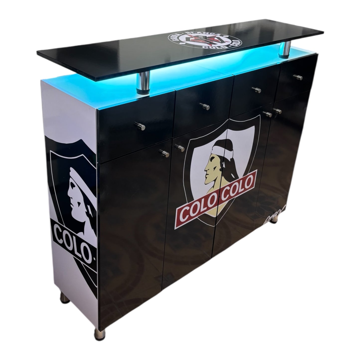 Rack Organizador 24 pares + 4 cajones