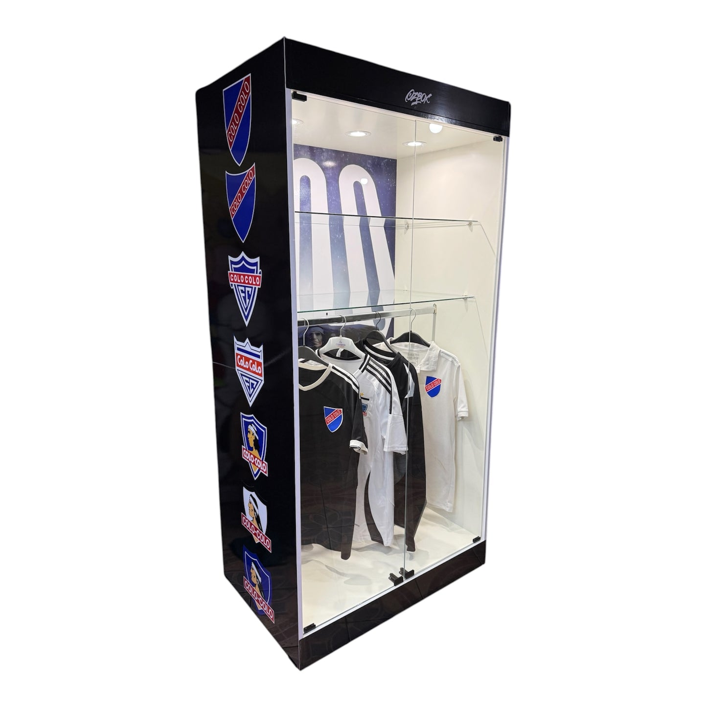 Vitrina camisetas colecciones