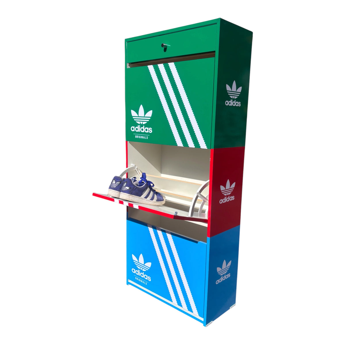 Organizador de zapatillas 15 pares + cajón
