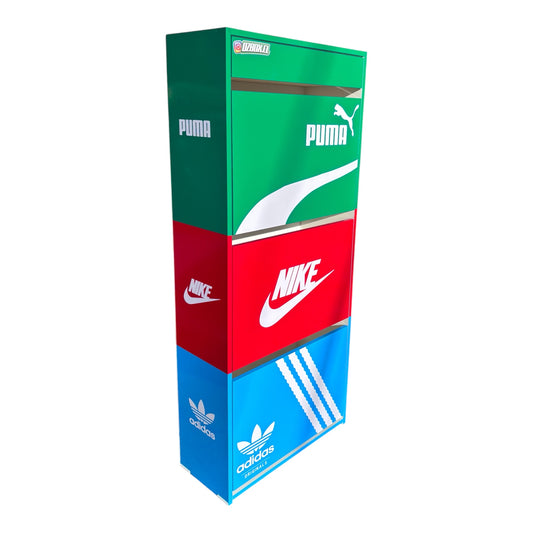 Organizador de zapatillas 15 pares + cajón